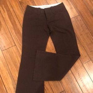 Studio Y brown 7/8 long dress pants